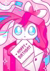 Sylveon Happy Birthday created by Lauren Bradley
