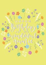 Happy Birthday Auntie created by Cate Creates