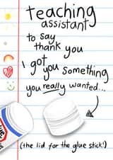 Thank you TA (glue stick) created by Palette&Petal