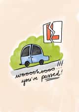 Passed driving test celebration created by KATIE S