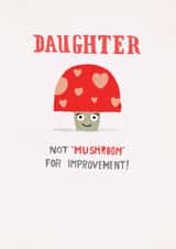 Daughter, not 'mushroom'  created by Pencilface