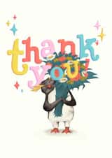 Thank You Cute Penguin created by Hannah Seakins