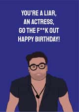 Davide Love Island Birthday Card created by Twenty Six Design