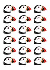 Puffin Repeat created by Jaypea Art