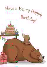 Beary Happy Birthday! created by Jade Lawley Illustration