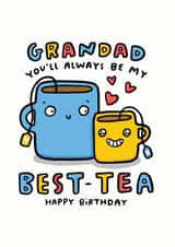 Grandad Best-Tea created by Arrow Gift Co