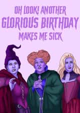 Hocus Pocus Birthday Card created by Morgan Masters