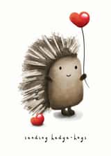 Hedge-hugs created by Caley Veitch Illustration