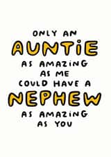 Amazing Nephew created by Arrow Gift Co