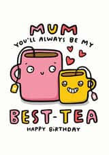 Mum Best-Tea created by Arrow Gift Co