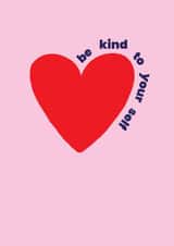 Be kind to yourself created by Vicky Hughes