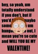 Nervous Morty Valentine created by Possco