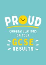 Proud GCSE Exam Results Card created by Fliss Muir