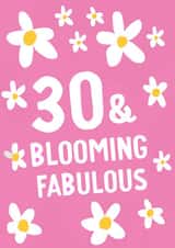 Blooming Fabulous 30th birthday! created by tea please