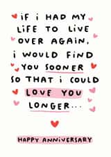 Find You Sooner So I could Love You Longer created by Arrow Gift Co