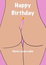 Happy Birthday Here’s some cake created by Giveitsomelove