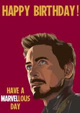 Iron Man Birthday Card created by Gee Designs