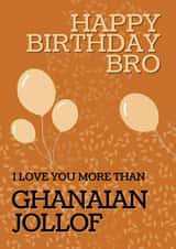 Jollof Rice Birthday Series 1001 created by Crafted By Mandy