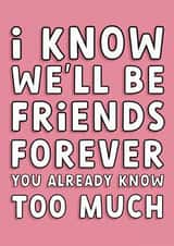 Funny Card For Friends created by Colourful Life