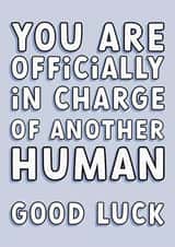 Funny New Baby Card created by Colourful Life