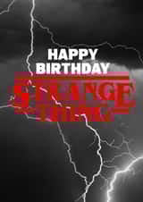 Happy Birthday Strange Thing created by @sophie robbens