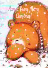 Beary Merry Christmas created by Ellen Mary Hopkins Art