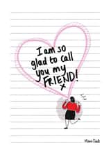 Friendship Greeting Card created by Cindy Cheung