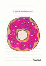 Happy Donut Birthday to You Card created by Cindy Cheung