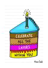 Celebrate All the Layers Within You Card created by Cindy Cheung
