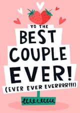 To the Best Couple Ever! Celebration Wedding Card created by Lucy Maggie Designs
