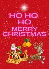 Ho Ho Ho Merry Christmas created by Colourful Designs 