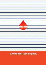 Sail Away Adventures Greeting Card created by Cindy Cheung