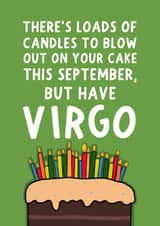 Happy September birthday, Virgo created by Pickled Prints