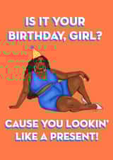 Lizzo Birthday Girl Body Positive Present created by Jessica Rigsbee: My Depiction Addiction 