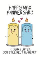 Happy 16th wedding anniversary! created by Schnauzer Scribbles