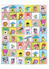 Hats, hats and more hats. Bird and Pals love to try on hats. created by Bird and Pals