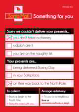 Delivery note created by Rosewood Design