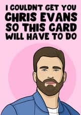 Chris Evans Wasn't Available created by PearlandRosePrints 