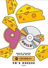 90's Child Scannable Spotify Code Birthday Card created by Music Sounds Better With You