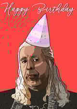 Happy Birthday Card - House Of The Dragon - Targaryen created by Helen Giddings