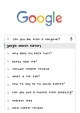 Funny Birthday Card - Google Search - Can you die from a hangover? created by AbiGoLucky