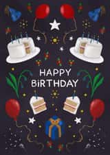 You can’t have a happy birthday without cake! created by Art by Reebee