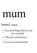 Define Mum created by Luke Everitt