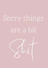 Shit time card created by @Little Gifts Suffolk