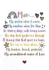 Thoughtful Thank You Mum Poem created by And You Can Quote Me