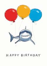 Cute Birthday card for the shark lover in your life created by Have a Gander