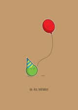 Ha-Pea Birthday Card | Birthday, Love, Cute, Pun, Funny Card. created by Tommy-Lee Gale