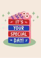 It’s your special day birthday card created by Izzi Paints