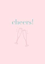 Congratulations, birthday, cheers, greeting card for friend, loved one created by GracieSwirls