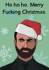 Roy Kent Merry Christmas created by Samantha J Gibbs